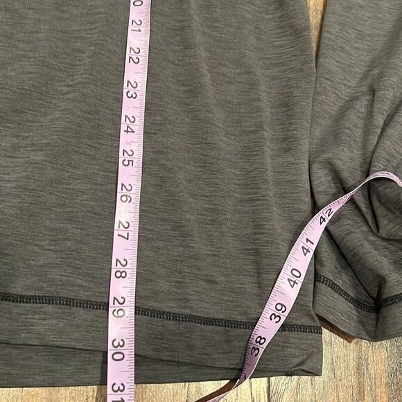 prAna 1/4 Zip Mens Grey Pullover Size Large Lightweight size XXL breathable - Picture 8 of 10